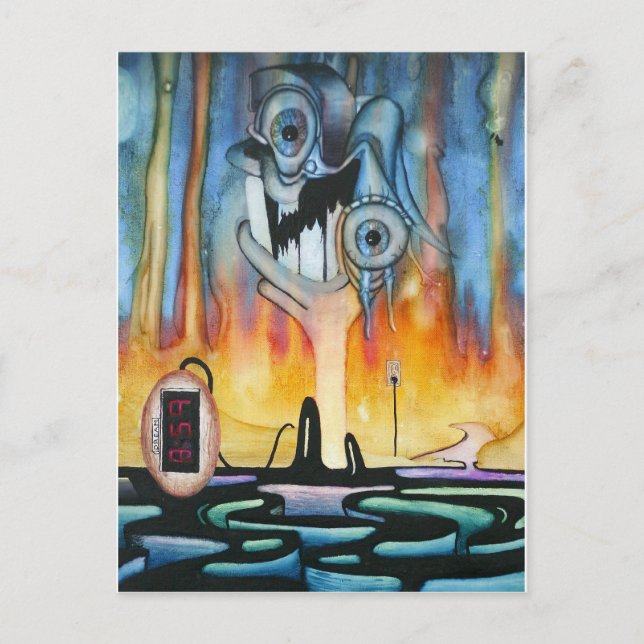 Carte Postale Bonjour ! (Devant)