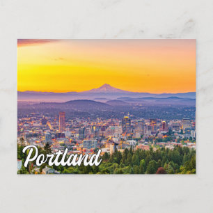 Carte Postale Bonjour De Portland, Oregon