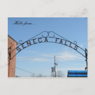 Carte Postale Bonjour de... Seneca Falls, NY