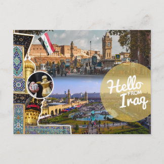 Carte Postale Bonjour depuis l'Irak