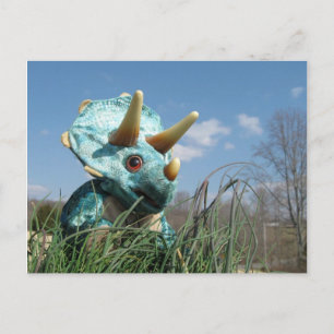 Carte Postale Bonjour Dinosaur