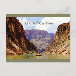 Carte Postale Bonjour du fond du Grand Canyon !