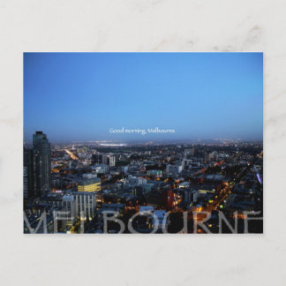 Carte Postale Bonjour, Melbourne