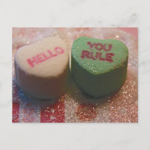 Carte Postale Bonjour, règle