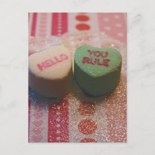 Carte Postale Bonjour, règle