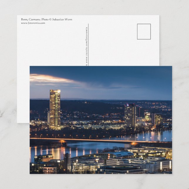Carte postale Bonn Allemagne (Devant / Derrière)