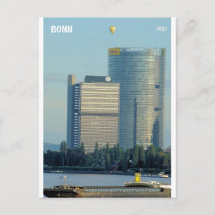 Carte Postale Bonn, Allemagne, Rhin