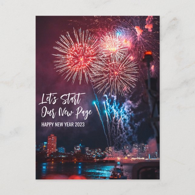 Carte Postale Bonne année 2023 (Devant)