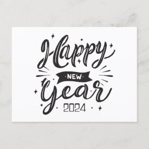 Carte Postale Bonne année 2024