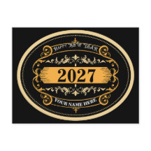 Bonne année 2027 moderne et élégante