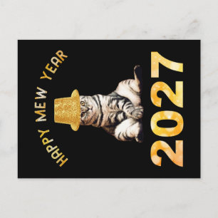 Carte Postale Bonne année Mew 2027