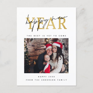 Carte Postale Bonne année photo