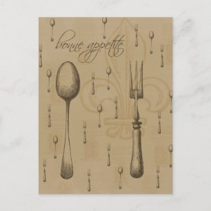 Carte Postale Bonne appétit