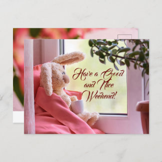 Carte postale Bonne et belle fin de semaine