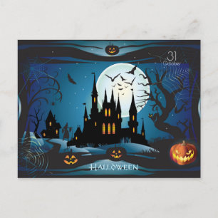 Carte Postale Bonne fête d'Halloween "Treat or Trick"