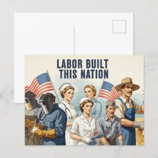Carte postale Bonne Fête du Travail