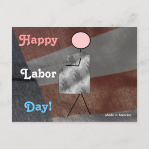 Carte Postale Bonne fête du travail
