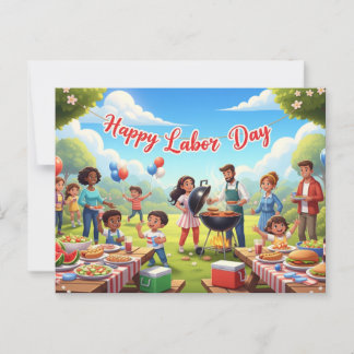 Carte postale Bonne Fête du Travail