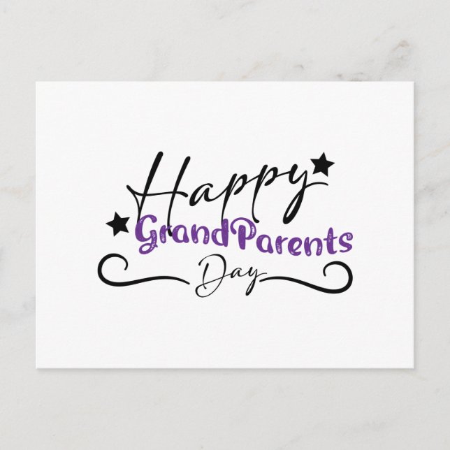 Carte Postale Bonne Grandparents Card félicitations (Devant)