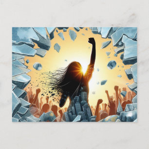 Carte Postale Bonne Journée des Femmes