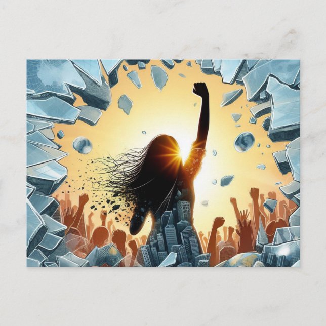 Carte Postale Bonne Journée des Femmes (Devant)