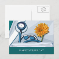Bonne Journée des infirmières. Stethoscope et marg