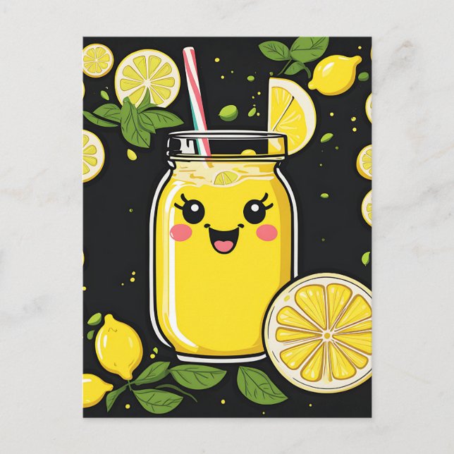 Carte Postale Bonne Mignonne Lemonade (Devant)