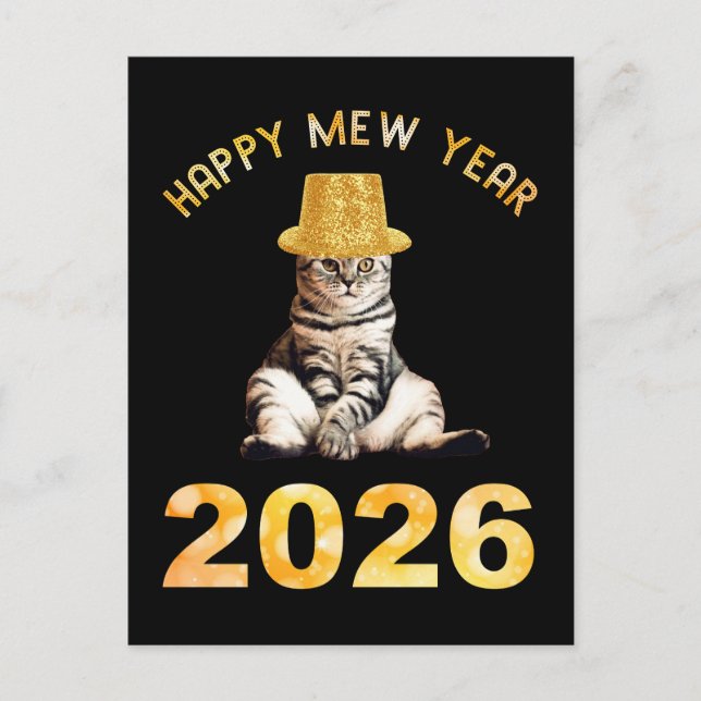 Carte Postale Bonne nouvelle année 2026 (Devant)