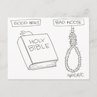 Carte Postale Bonne nouvelle ! (Bible) Mauvais noeud (noeud de l