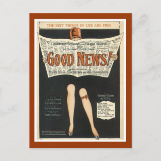 Carte postale - Bonne nouvelle Les meilleures chos