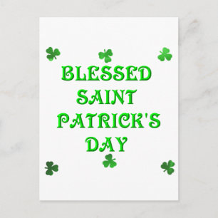 Carte Postale Bonne Saint-Patrick (1)