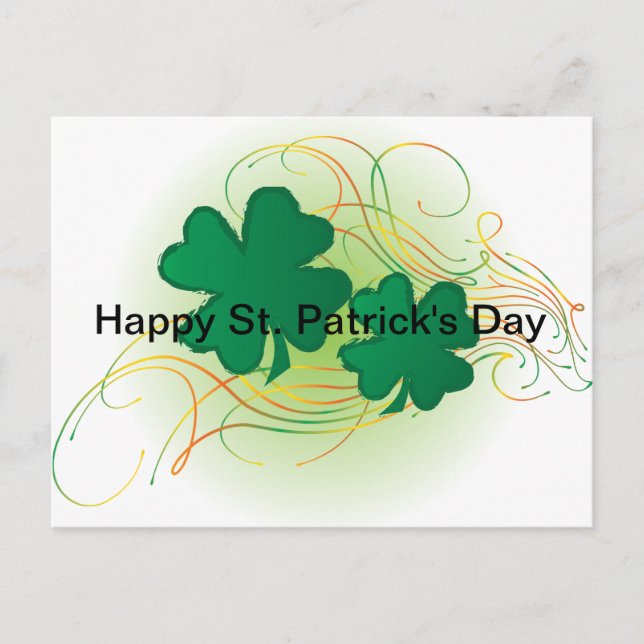 Carte Postale Bonne Saint Patrick's Day (Devant)