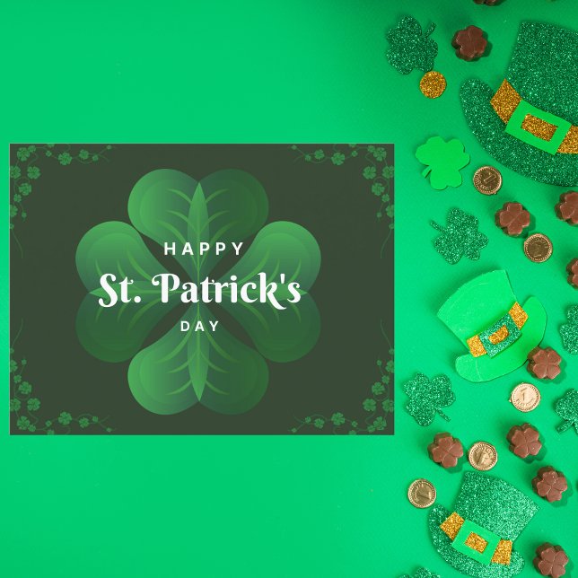 Carte Postale Bonne Saint Patrick's Day (Créateur téléchargé)