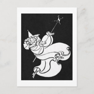 Carte Postale Bonne sorcière