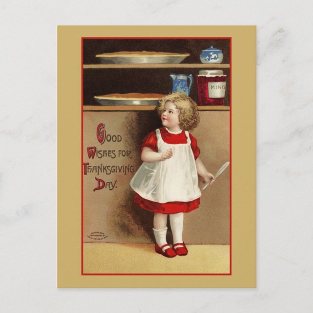 Carte Postale Bonne volonté pour la journée d'action de grâces V (Devant)