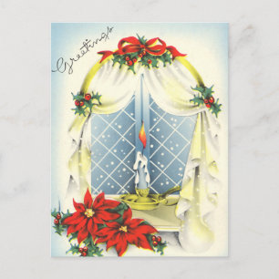 Carte postale Bonnes Fêtes vintages