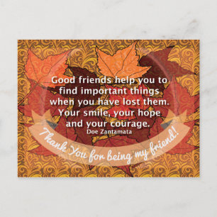 Carte Postale Bonnes notes d'amis