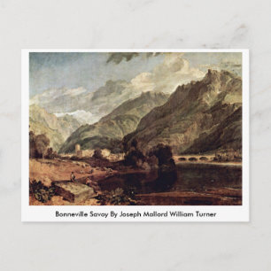 Carte Postale Bonneville Savoie Par Joseph Mallord William Turne