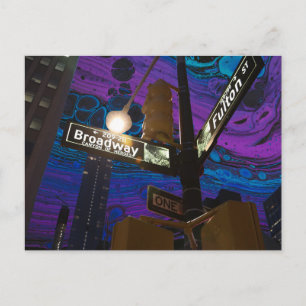 Carte Postale bonsoir new york