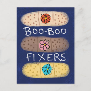 Carte postale Boo-Boo Fixer Bandaids