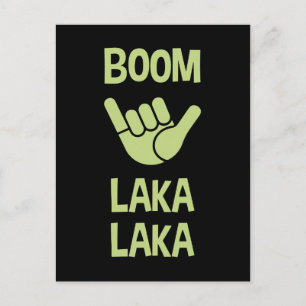 Carte Postale Boom Shaka Wave