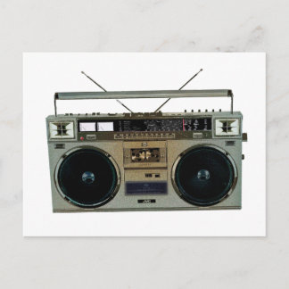 Carte Postale Boombox