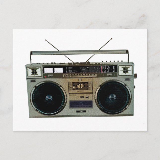 Carte Postale Boombox (Devant)