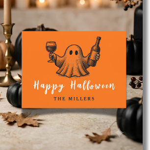 Carte Postale Boos & Booze Vintage Ghost