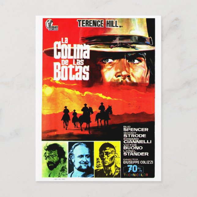 CARTE POSTALE BOOT HILL (Devant)