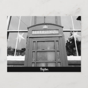 Carte Postale Booth de téléphone Skipton