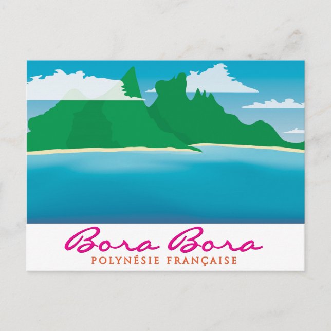 Carte Postale Bora (Devant)