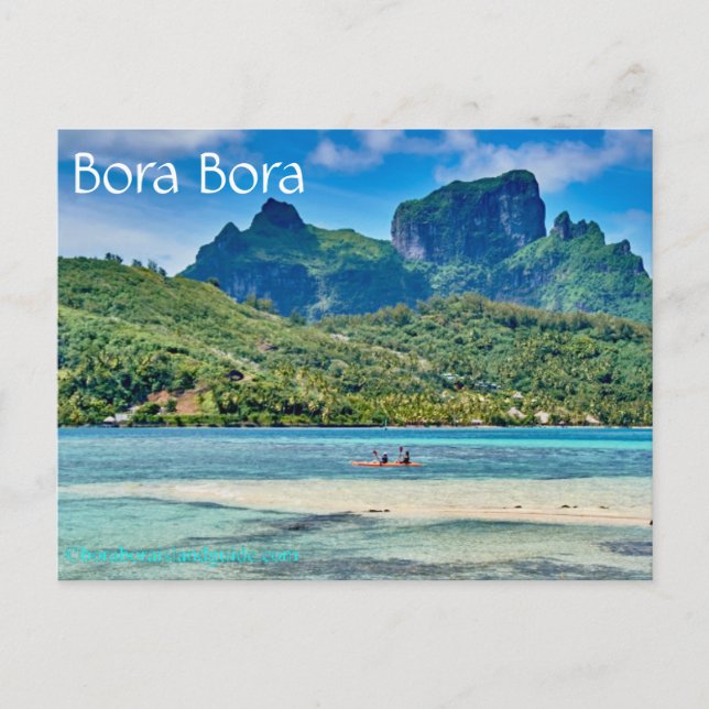 Carte postale Bora Bora (Devant)