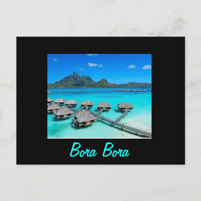 Carte postale Bora Bora (Devant)