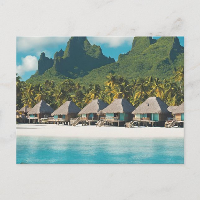 Carte Postale Bora Bora (Bora Bora e) (Devant)
